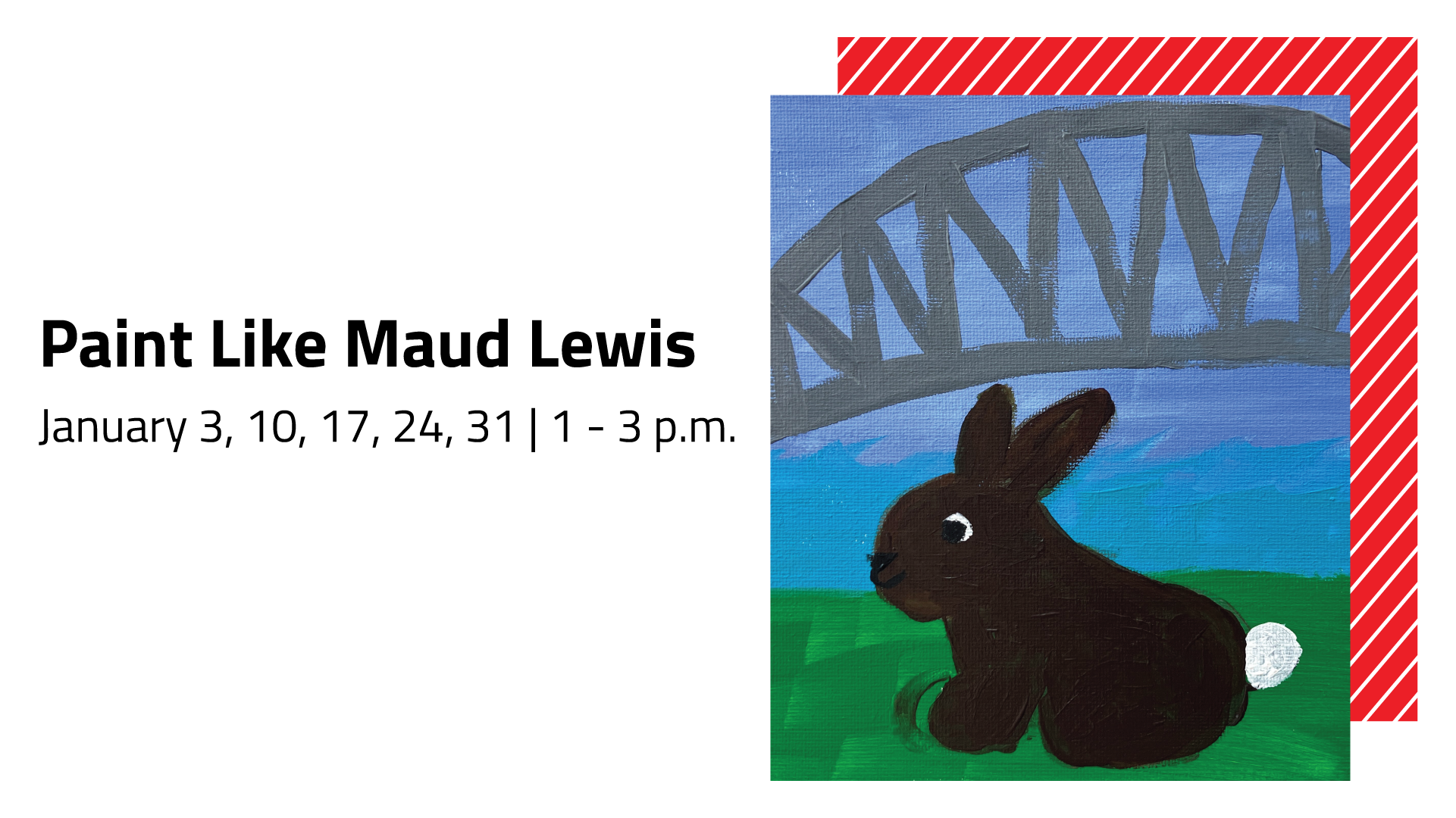 Promotional graphic for the January 2026 Family Saturday activity