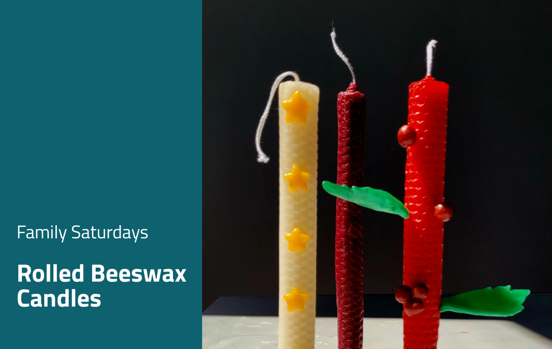 Rolled Beeswax Candles