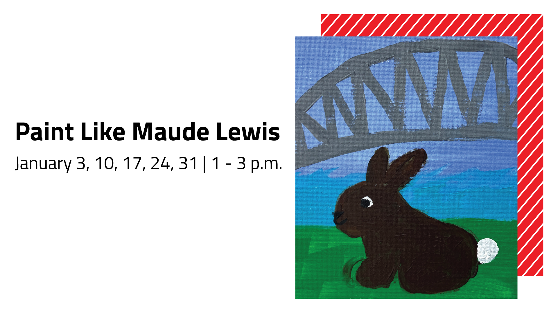 Promotional graphic for the January 2026 Family Saturday activity