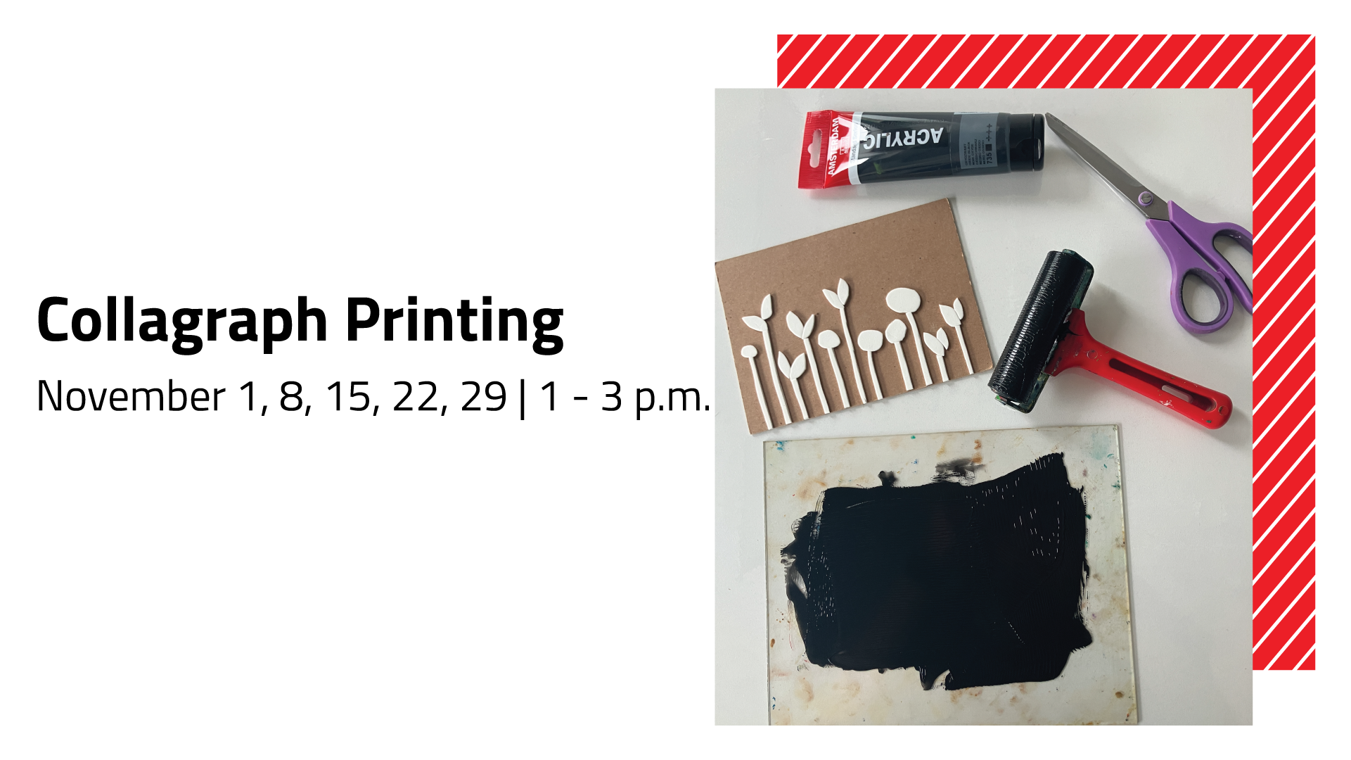 Promotional graphic for the November 2025 Family Saturday activity.